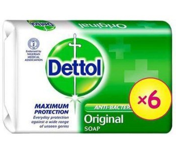 DETTOL ORIGINAL SOAP SET OF 6